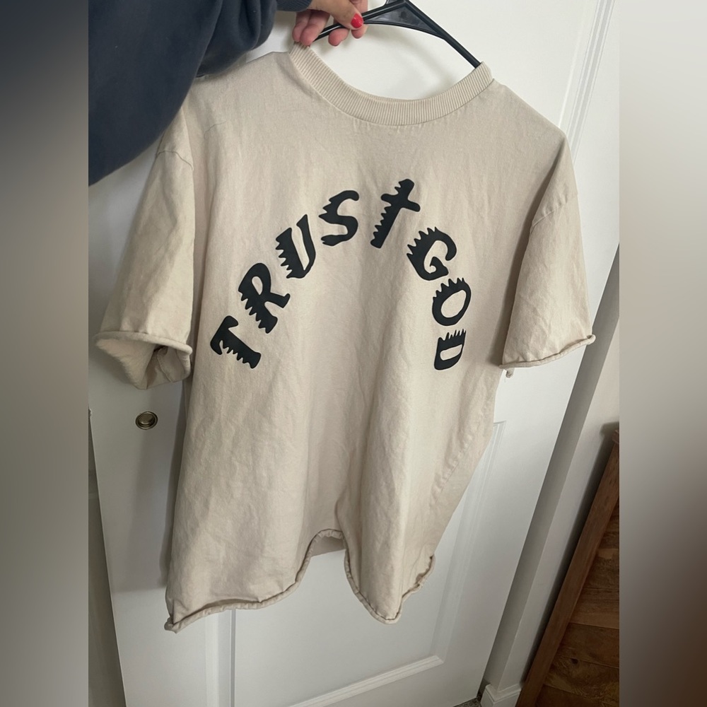 Yeezy Kanye West Trust God Sunday Service Shirt
